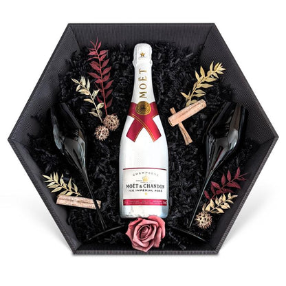 Moët & Chandon Ice Impérial Rosé Champagner 0,75L 12% Giftbasket