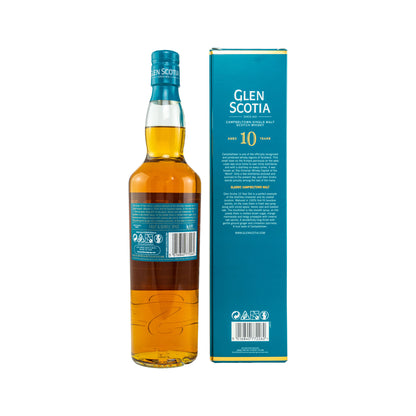 Glen Scotia 10 Jahre - Classic Campbeltown Malt - Single Malt Scotch Whisky