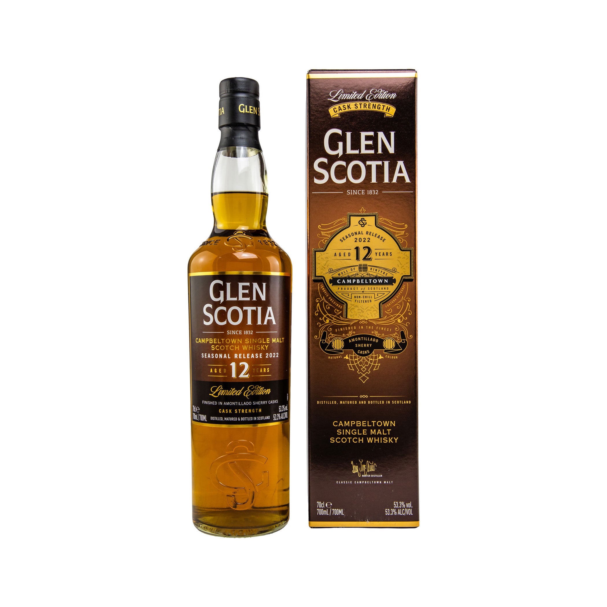 Glen Scotia 12 Jahre Seasonal Release 2022 Campbeltown Single Malt Scotch Whisky