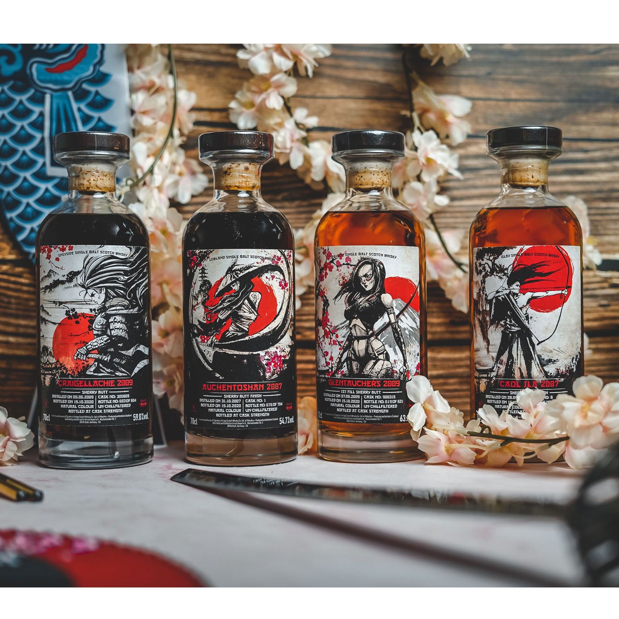 Verstärkung für die Signatory Vintage „Samurai“ Single Casks