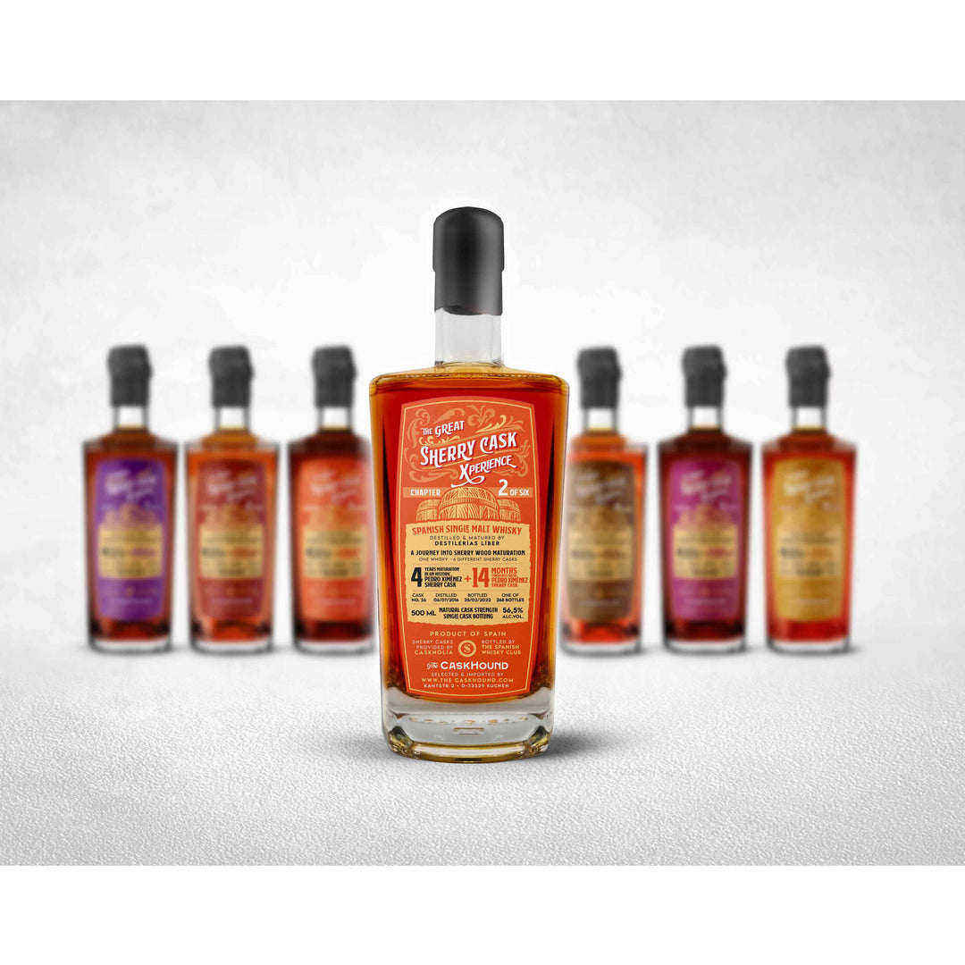 The Great Sherry Cask Xperience - Chapter 2 - PX-Quarter-CaskFinish -  5 Jahre - The Caskhound
