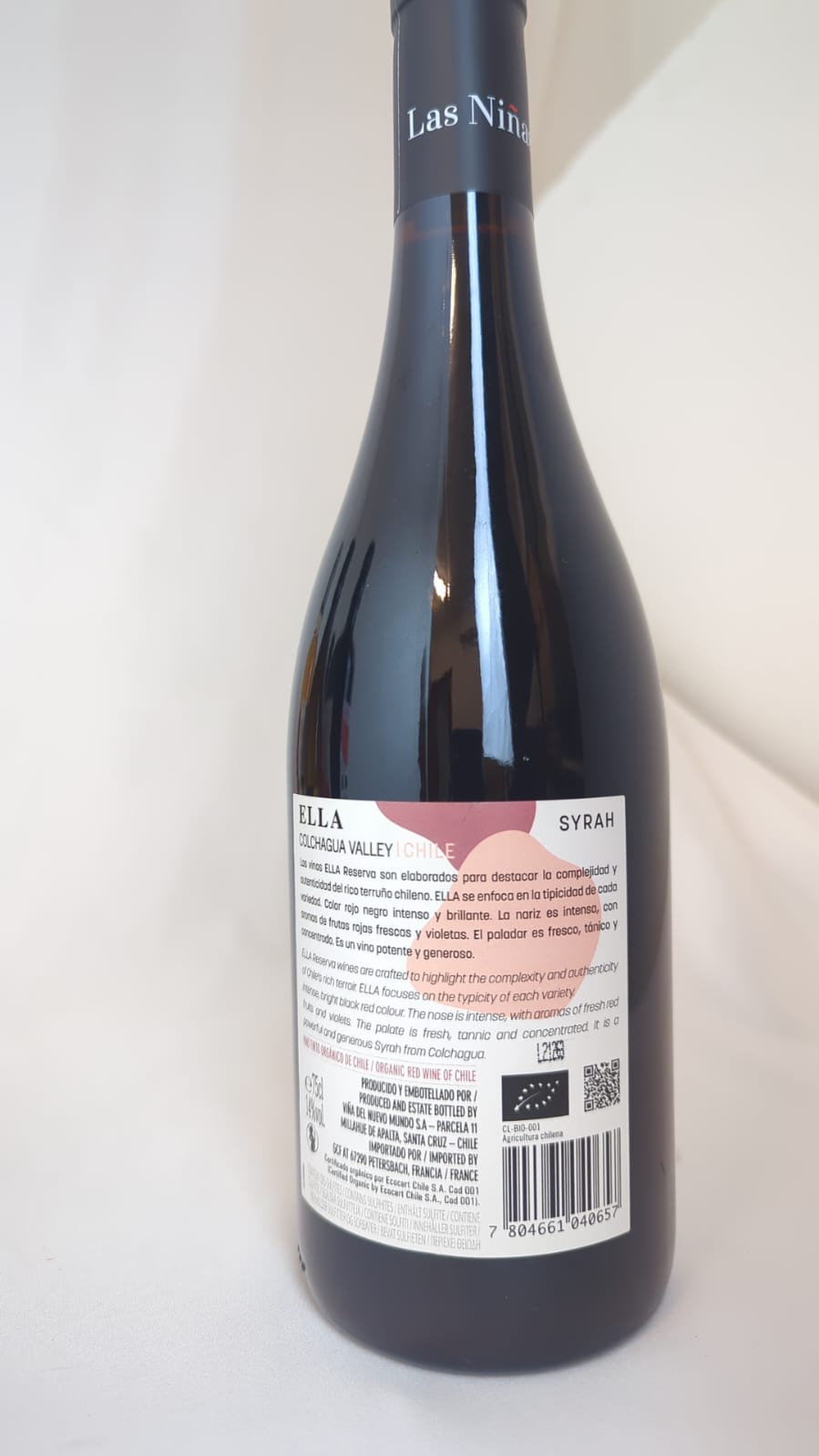 Feinste-Weine Las Niñas ELLA Bio-Probierpaket – Rot- und Weißweine aus Chile (6x0,75l)