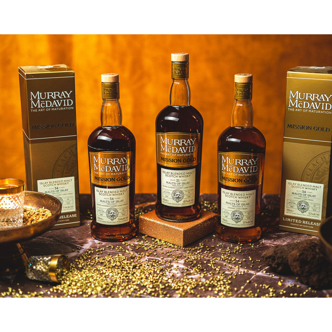 Malts of Islay 2001/2022 - 21 Jahre - Trilogy III – Mission Gold - Murray McDavid Islay Blended Malt Scotch Whisky rn