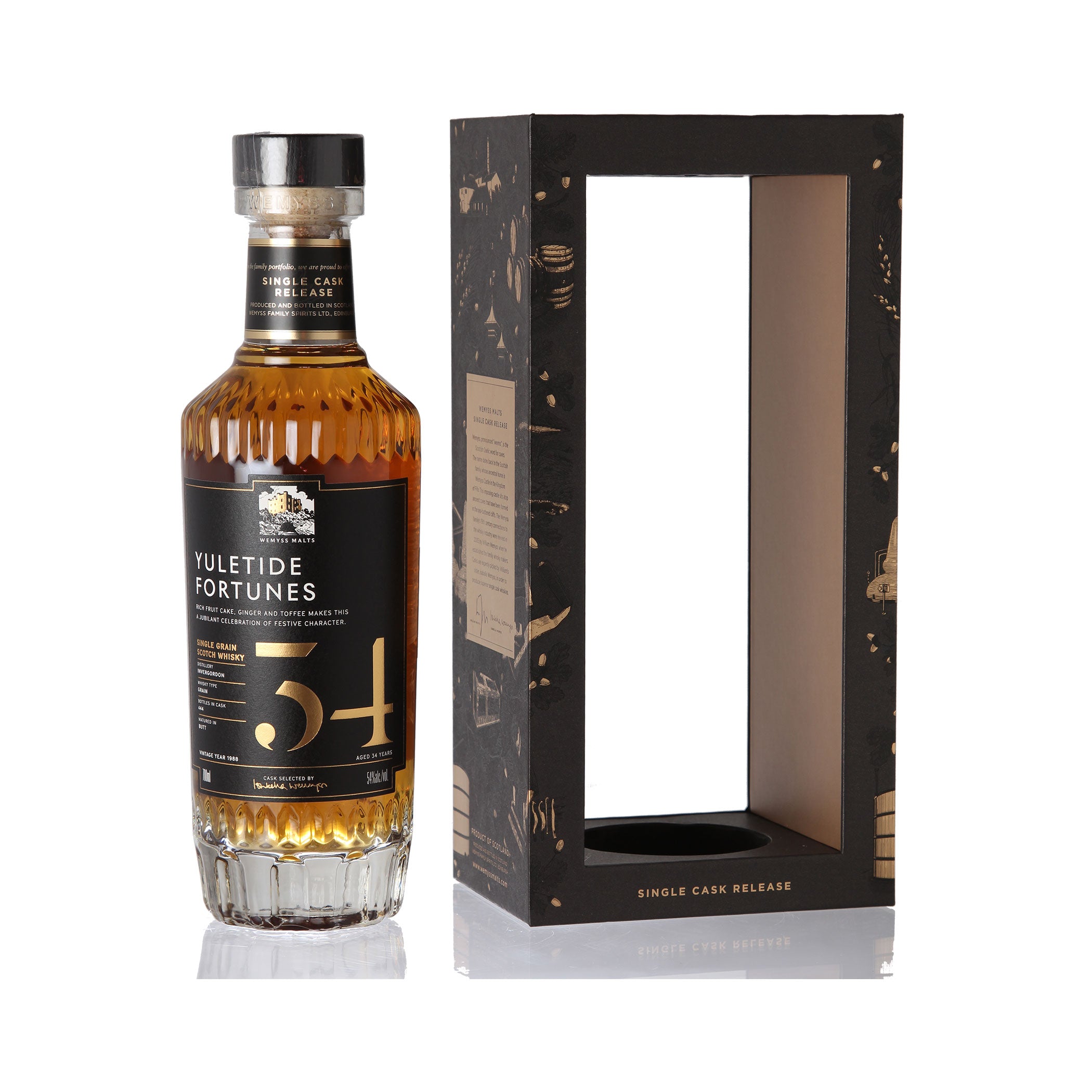 Invergordon - Yuletide Fortunes - Wemyss - Single Cask Release
